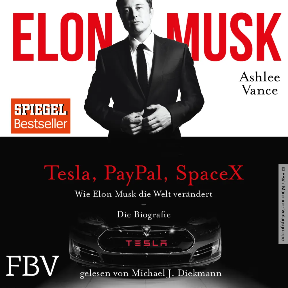 Ashlee Vance - Elon Musk (Hörbuch Cover)