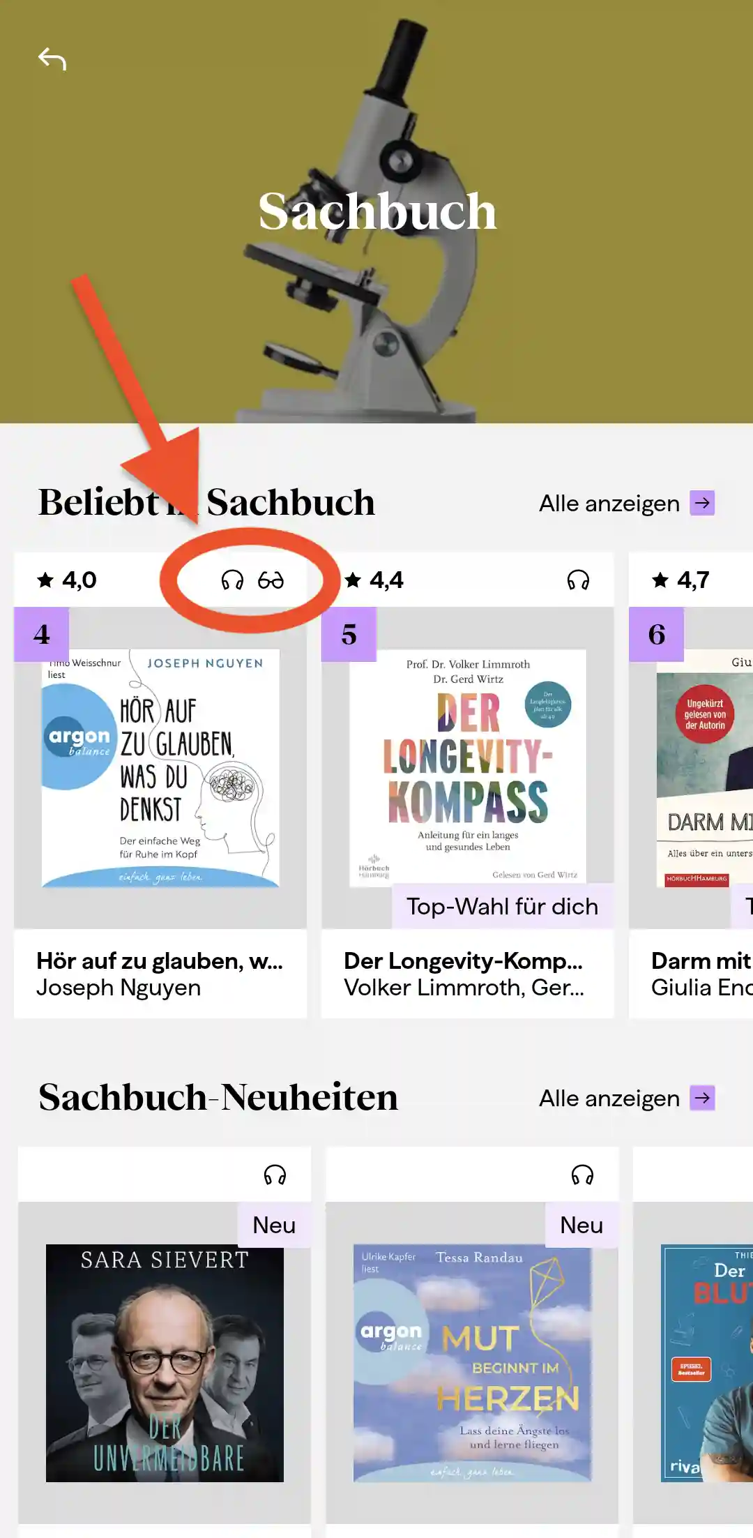 BookBeat: Bücher / eBooks lesen (1)