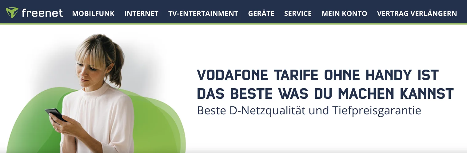 D2-Netz Anbieter: freenet
