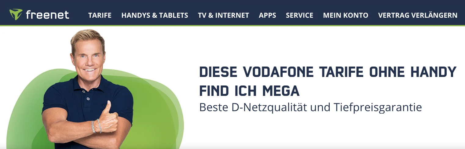 D2-Netz Anbieter: freenet