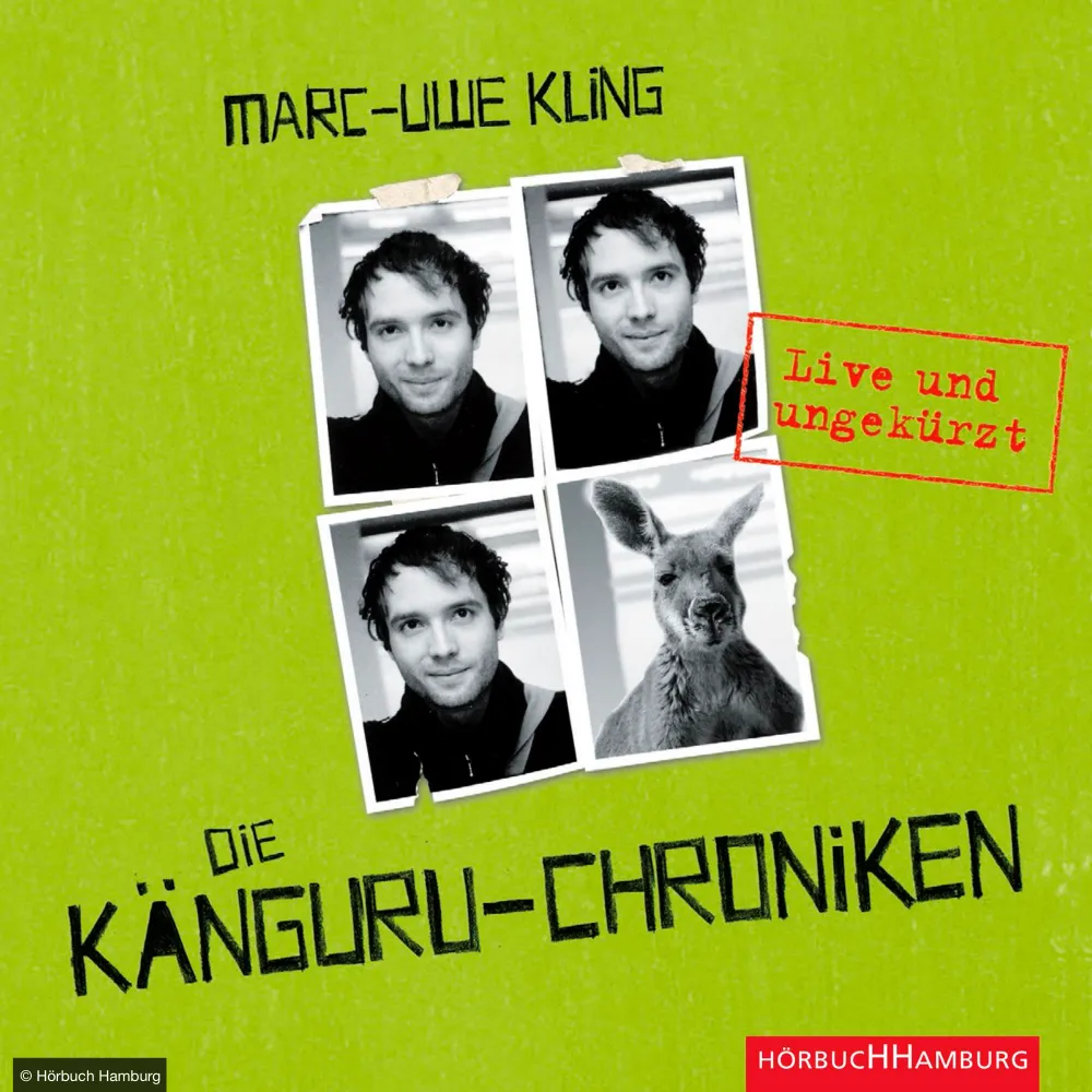 Marc-Uwe Kling - Die Känguru-Chroniken (Hörbuch Cover)