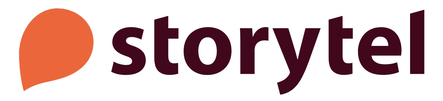 Hörbuch-App: Storytel (Logo)