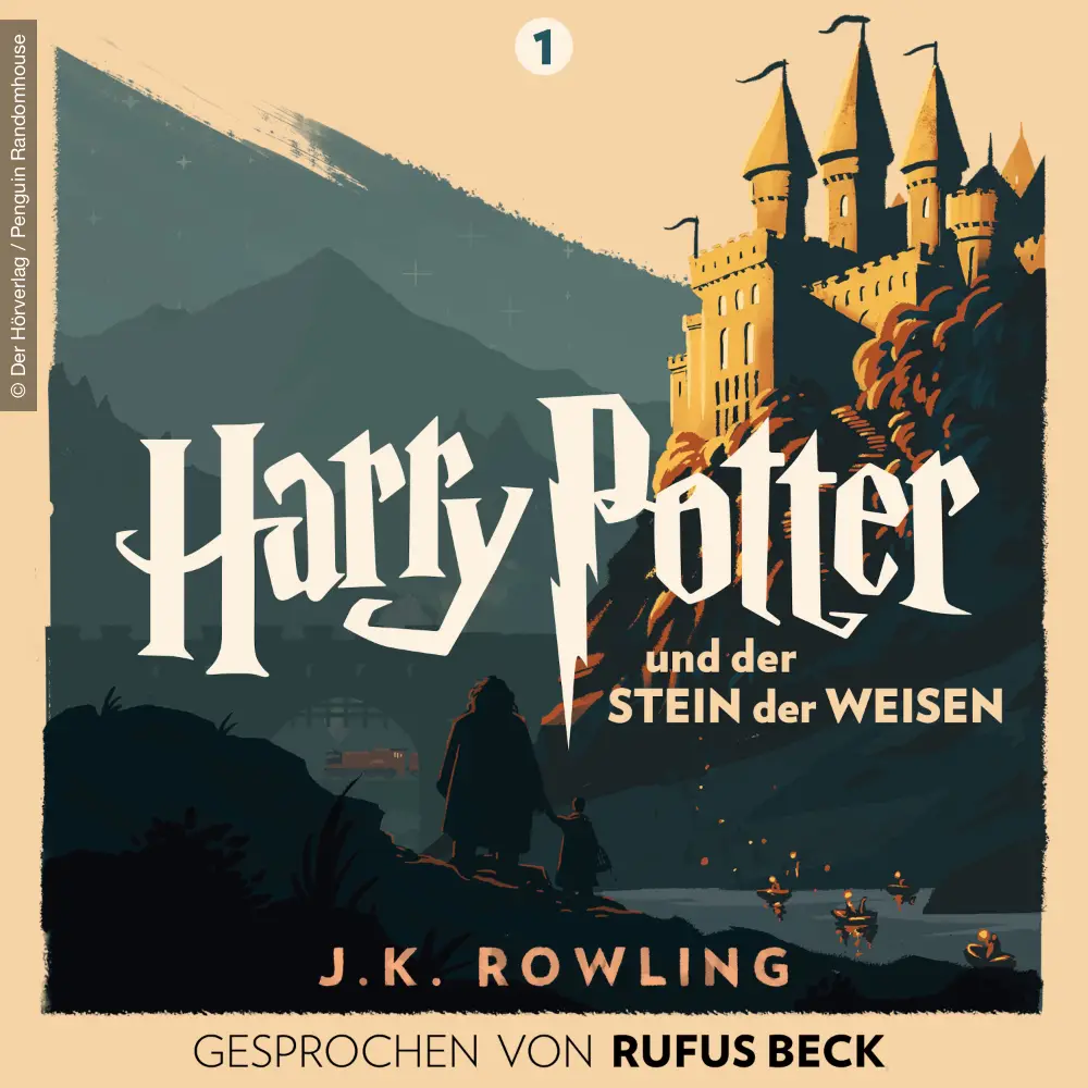 Harry Potter und der Stein der Weisen - Fantasy Hörbuch Cover