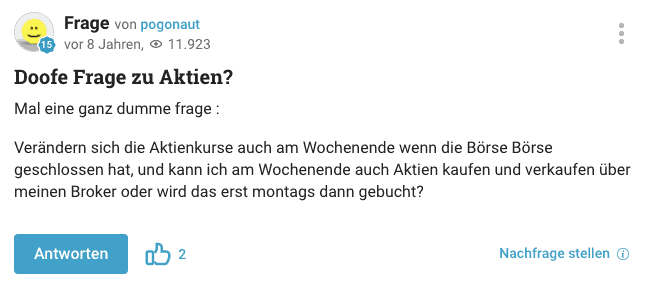 keyword recherche brainstorming forum beispiel