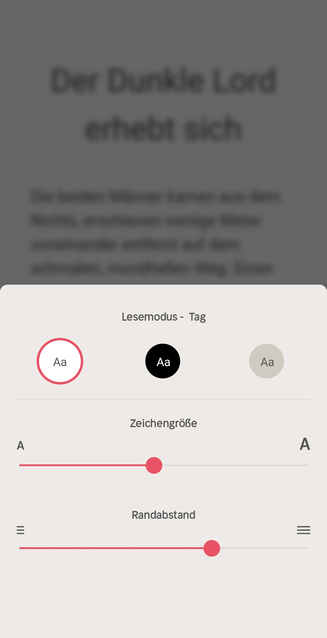 Nextory App: Lese-Modus für E-Books (1)