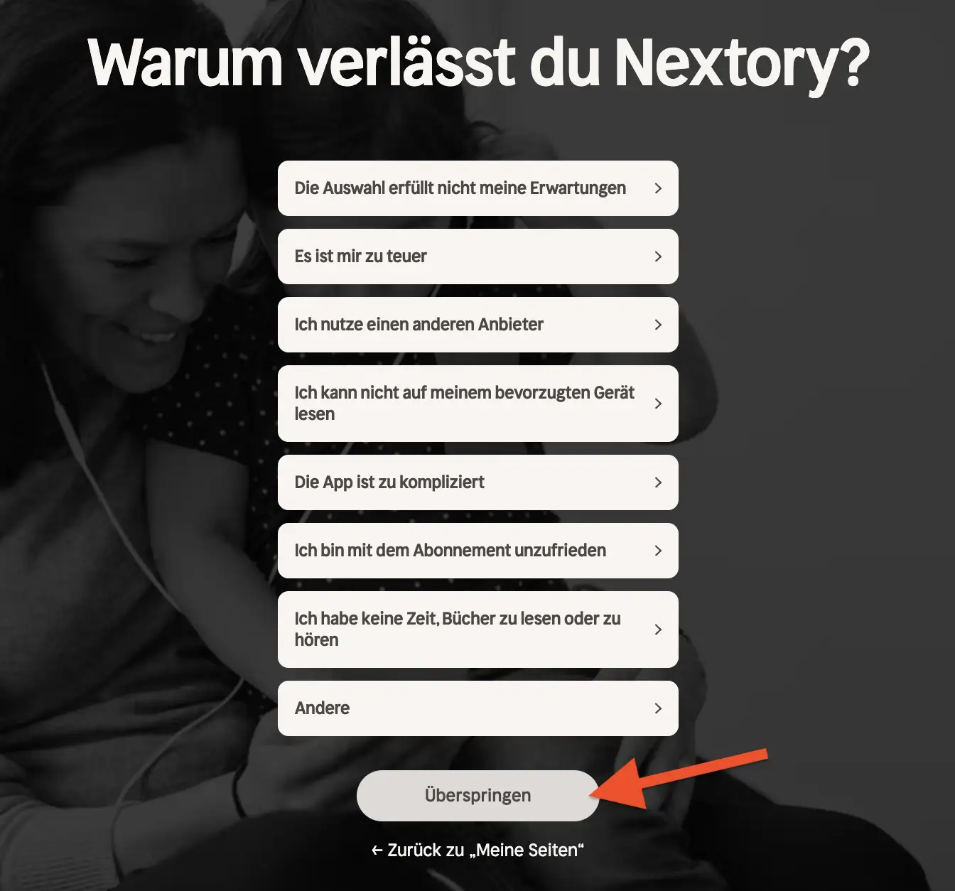 Nextory kündigen - Anleitung (4)