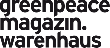 nachhaltiger online shop - greenpeace magazin warenhaus