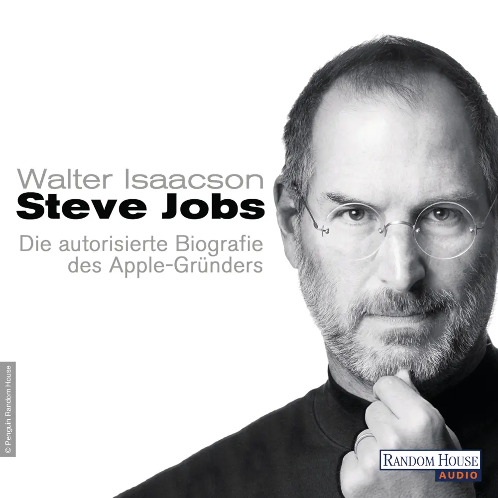 Steve Jobs - Die autorisierte Biografie des Apple-Gründers (Biografie Hörbuch Cover)