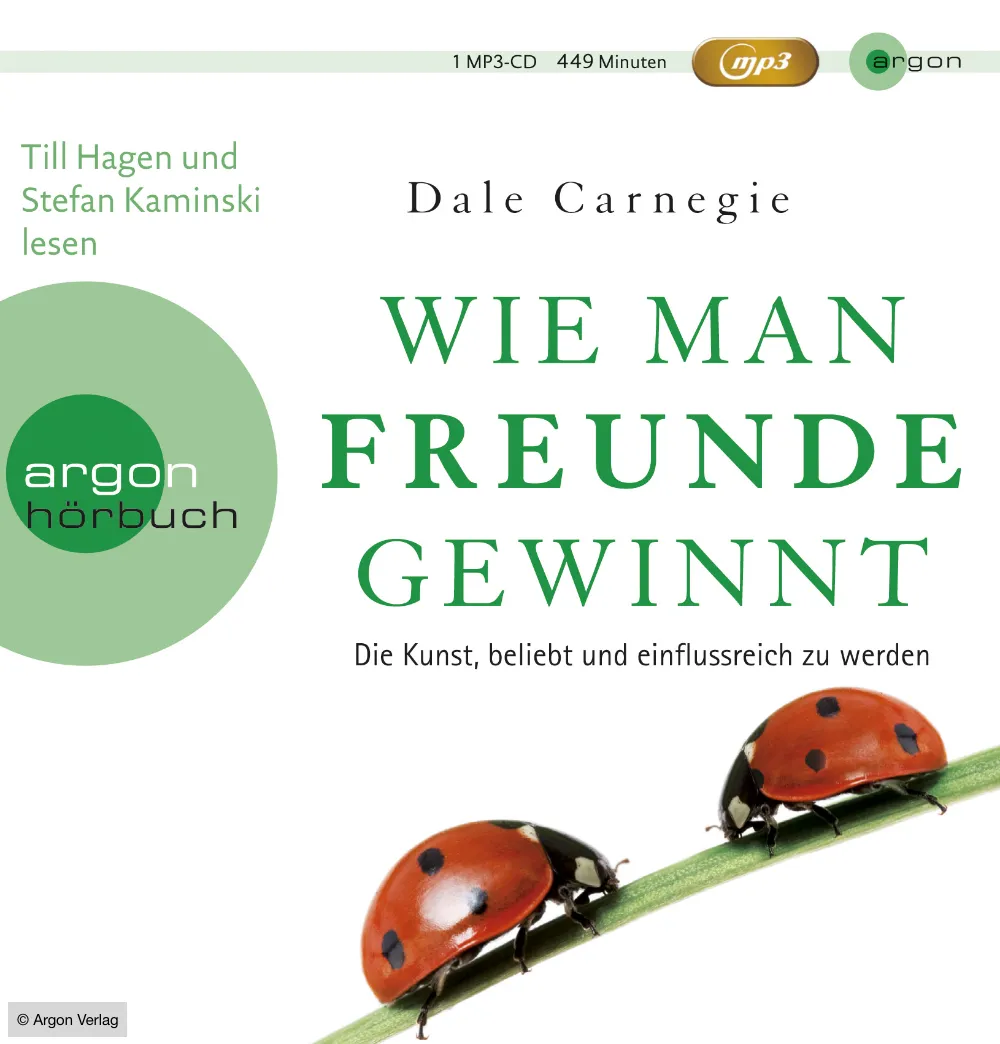 Dale Carnegie - Wie man Freunde gewinnt (Hörbuch Cover)