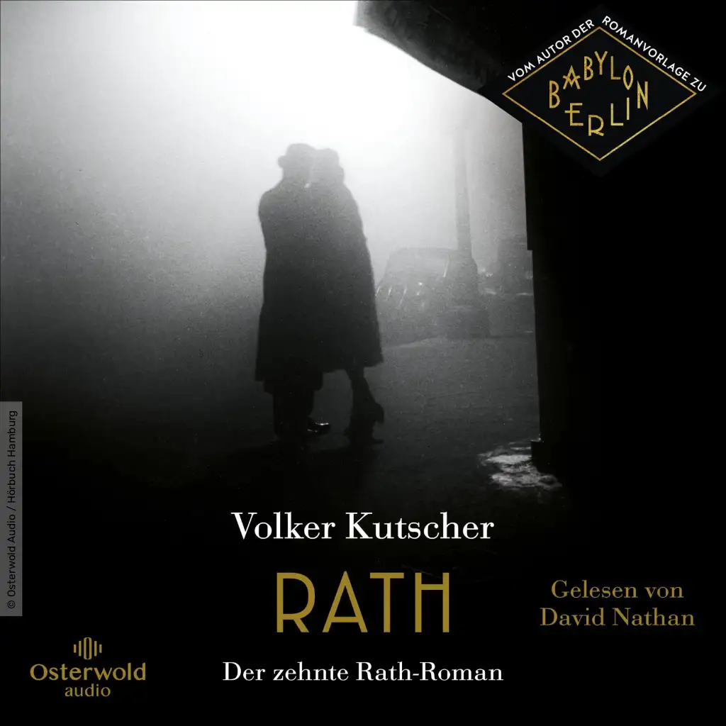 Rath von Volker Kutscher - Historischer Roman (Hörbuch Cover)